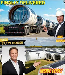 BREAKING: ELON MUSK ANNOUNCES 100 TESLA TINY HOUSES READY TO SHIP   FREE BILLS, ZERO TAXES, AND SURPRISING INTERIORS!