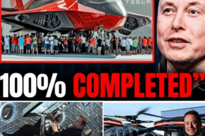 Elon Musk’s $13 Billion Tesla Plane Stuns the World   Aviation Officials Say “We’ve Never Seen Anything Like It”