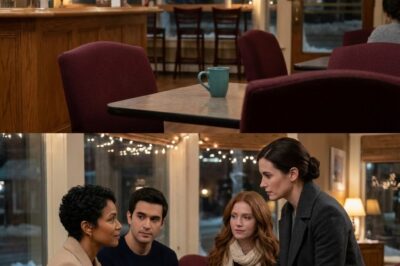 I was at a café with my son and daughter-in-law