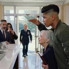 A Young Man Protected A Military Widow At The Counter   Shortly After, A Four-Star General Walked In